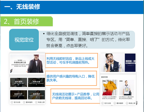 淘寶店鋪無線端手機版怎么裝修和推廣？
